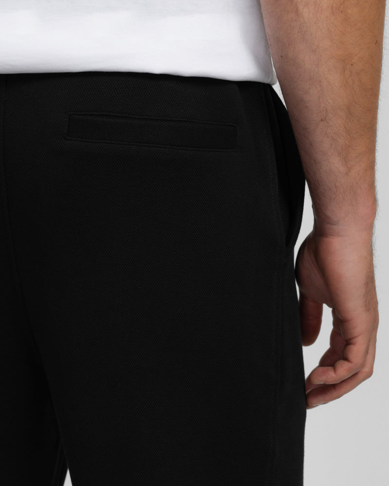 Tarporley – Pique Jersey Bomber & Jogger Set Black