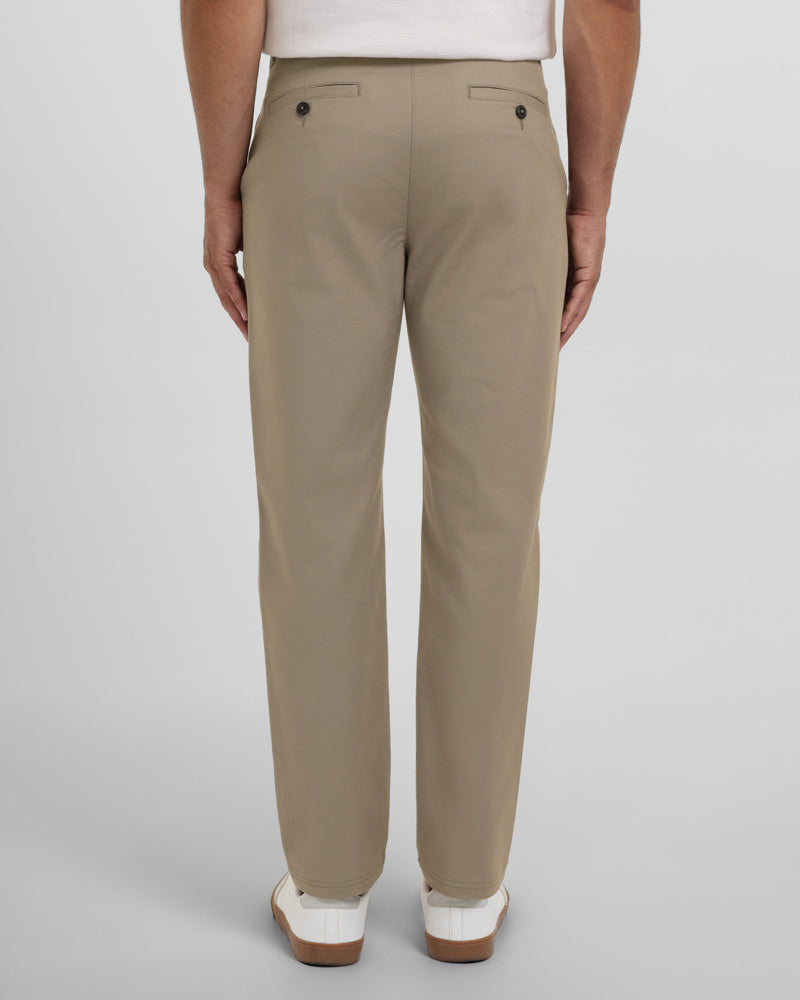Smart Slim Fit Cotton Stretch Chino Trousers