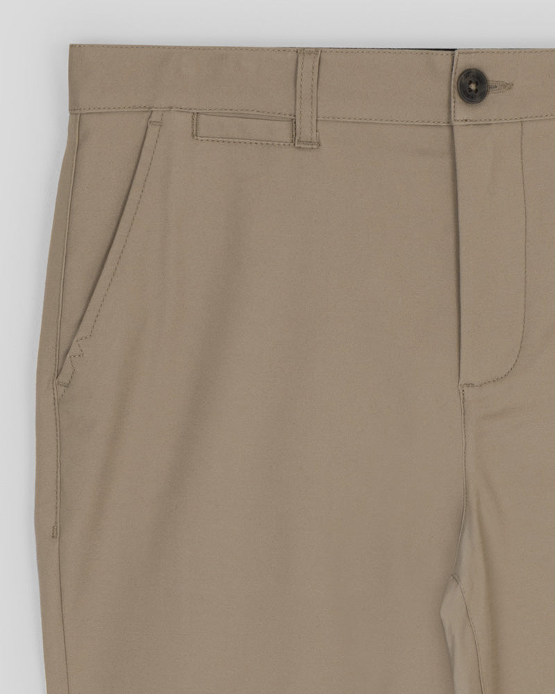 Smart Slim Fit Cotton Stretch Chino Trousers