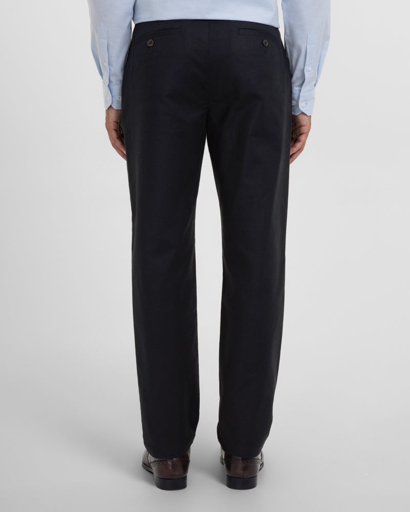 Smart Slim Fit Cotton Stretch Chino Trousers