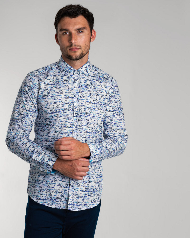 Limited Edition Sailing Boat Long Sleeve Shirt