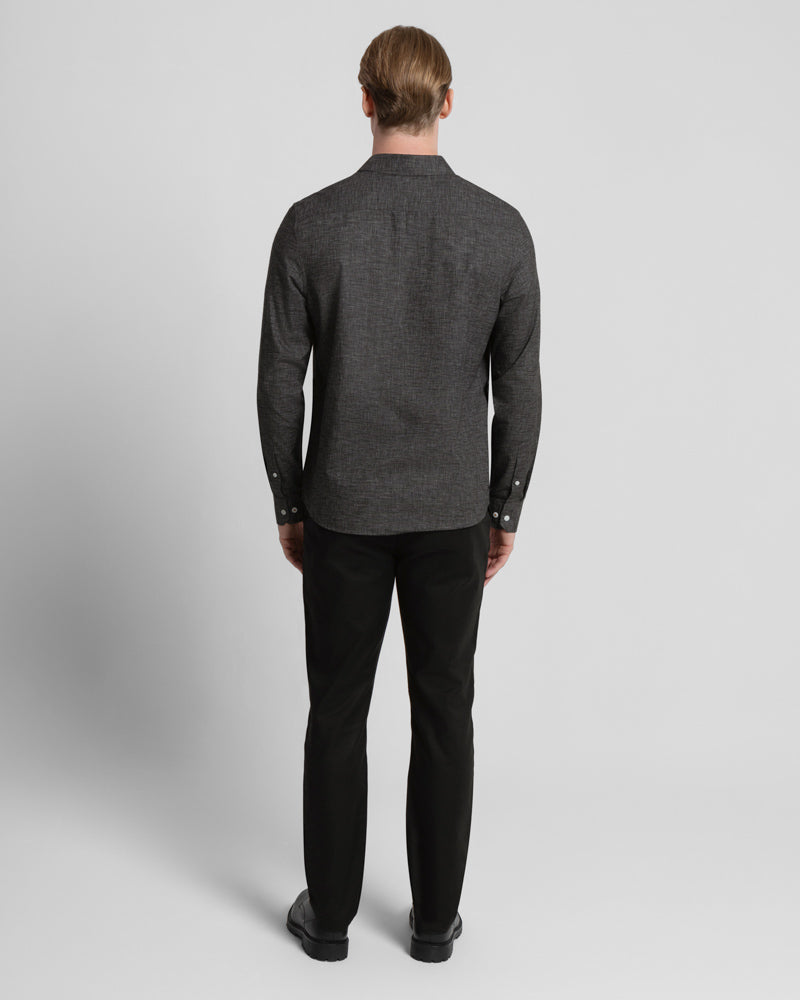 Long Sleeve Chambray Shirt