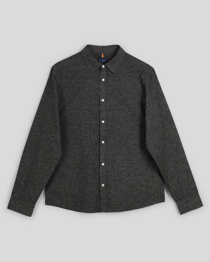 Long Sleeve Chambray Shirt