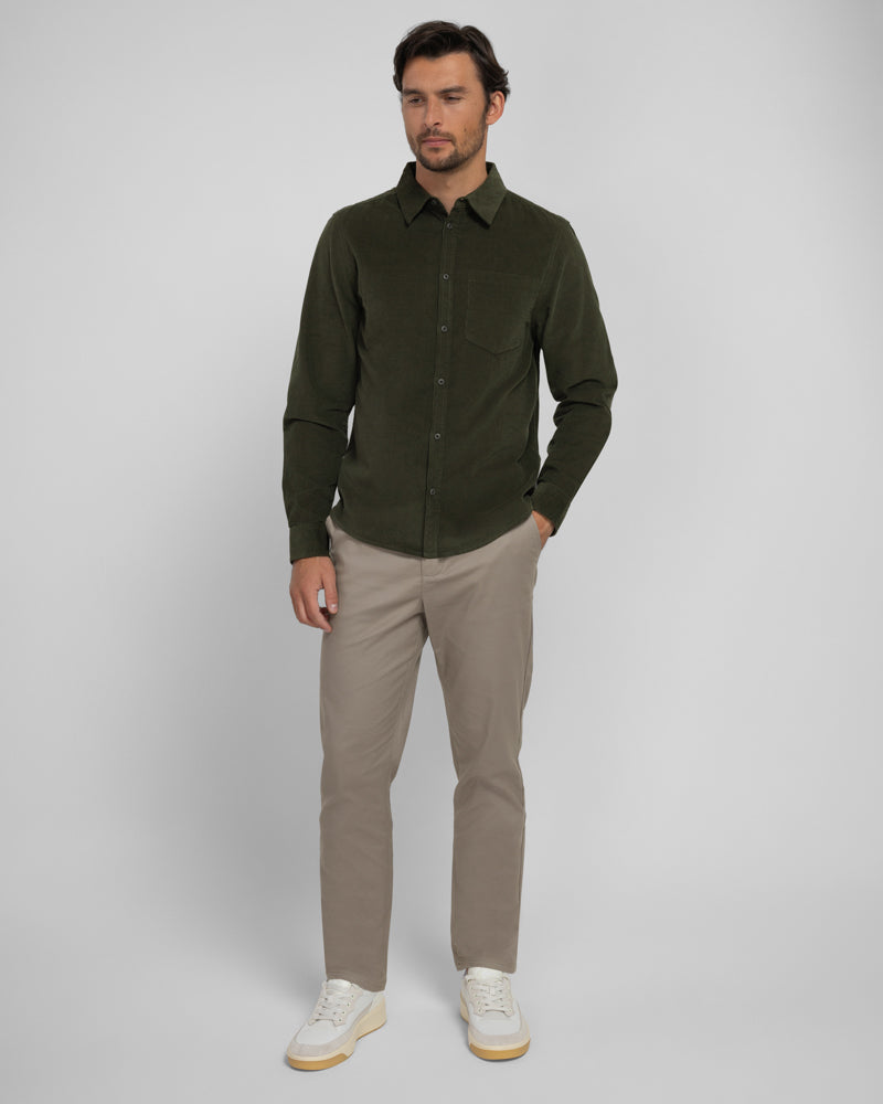 Malpas - Mini Corduroy Long Sleeve Shirt