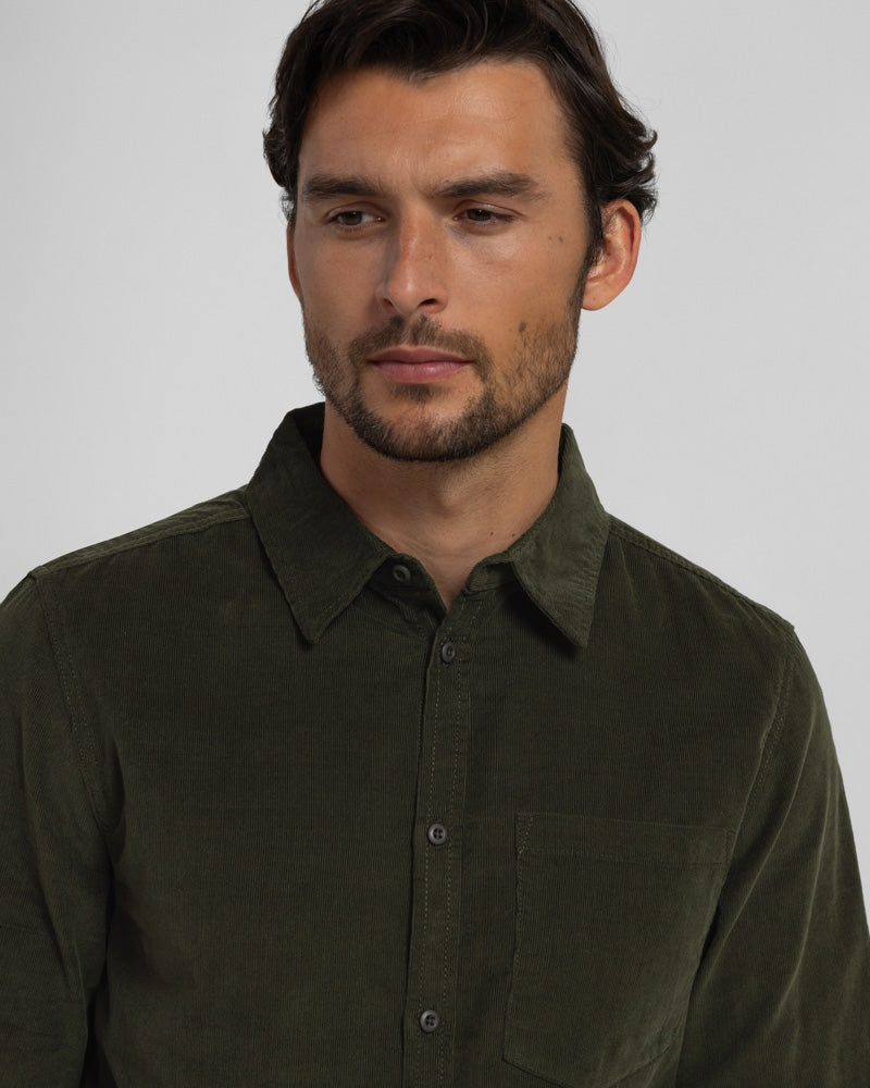 Malpas - Mini Corduroy Long Sleeve Shirt