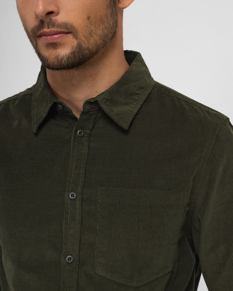 Malpas - Mini Corduroy Long Sleeve Shirt