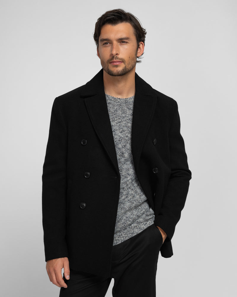 Pennington - Double-Breasted Peacoat