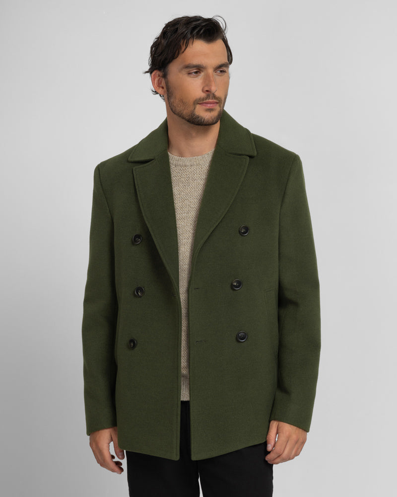 Pennington - Double-Breasted Peacoat