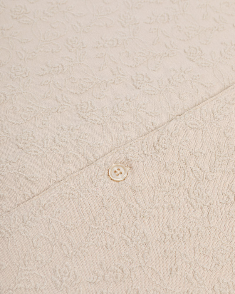 Perivale - Floral Jacquard Short Sleeve Shirt