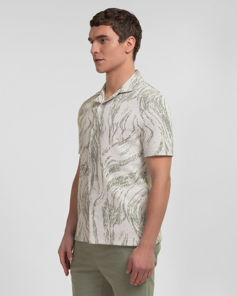 Pinner - Wave Effect Short Sleeve Shirt