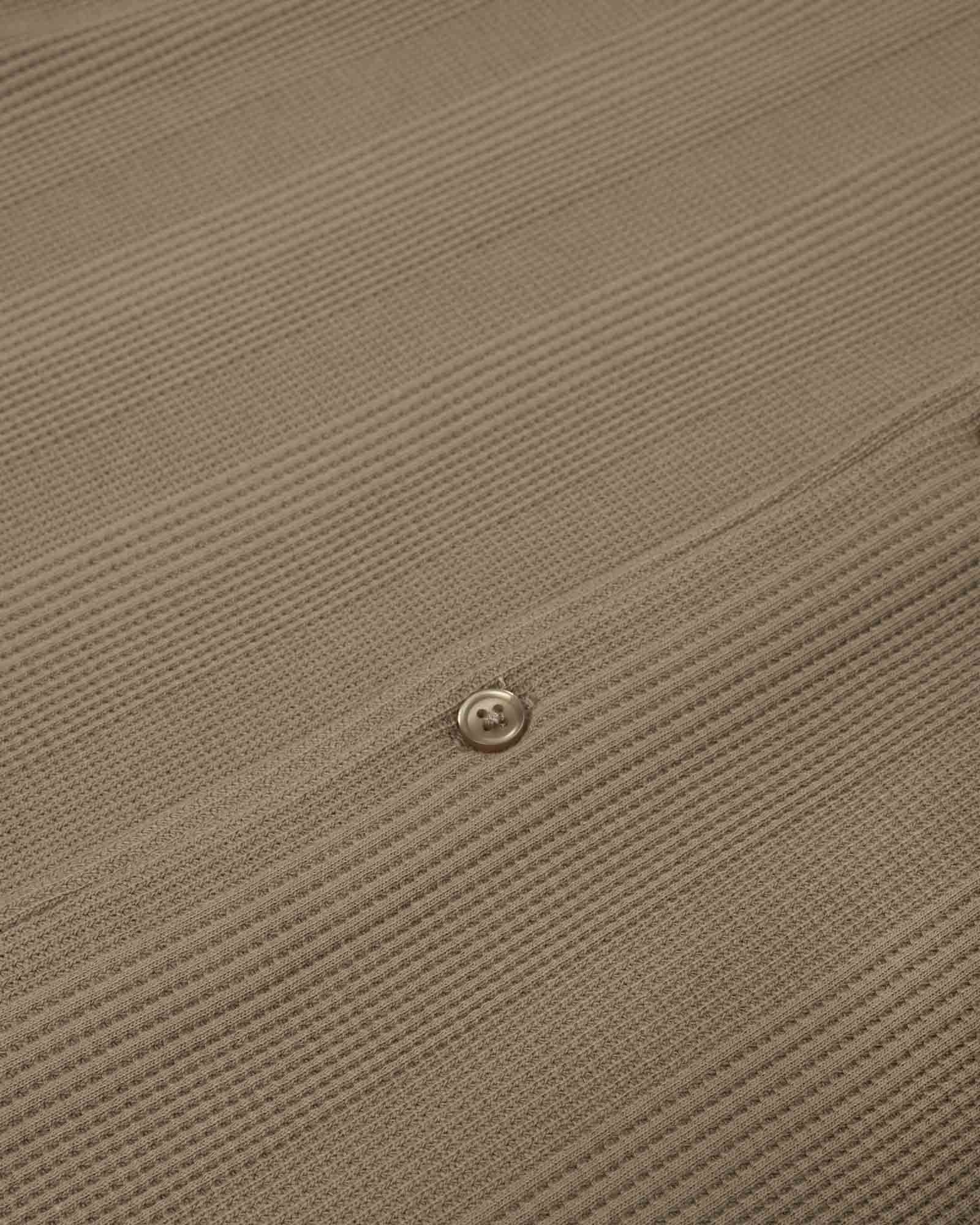 Charlton - Stripe Jacquard Waffle Short Sleeve Shirt