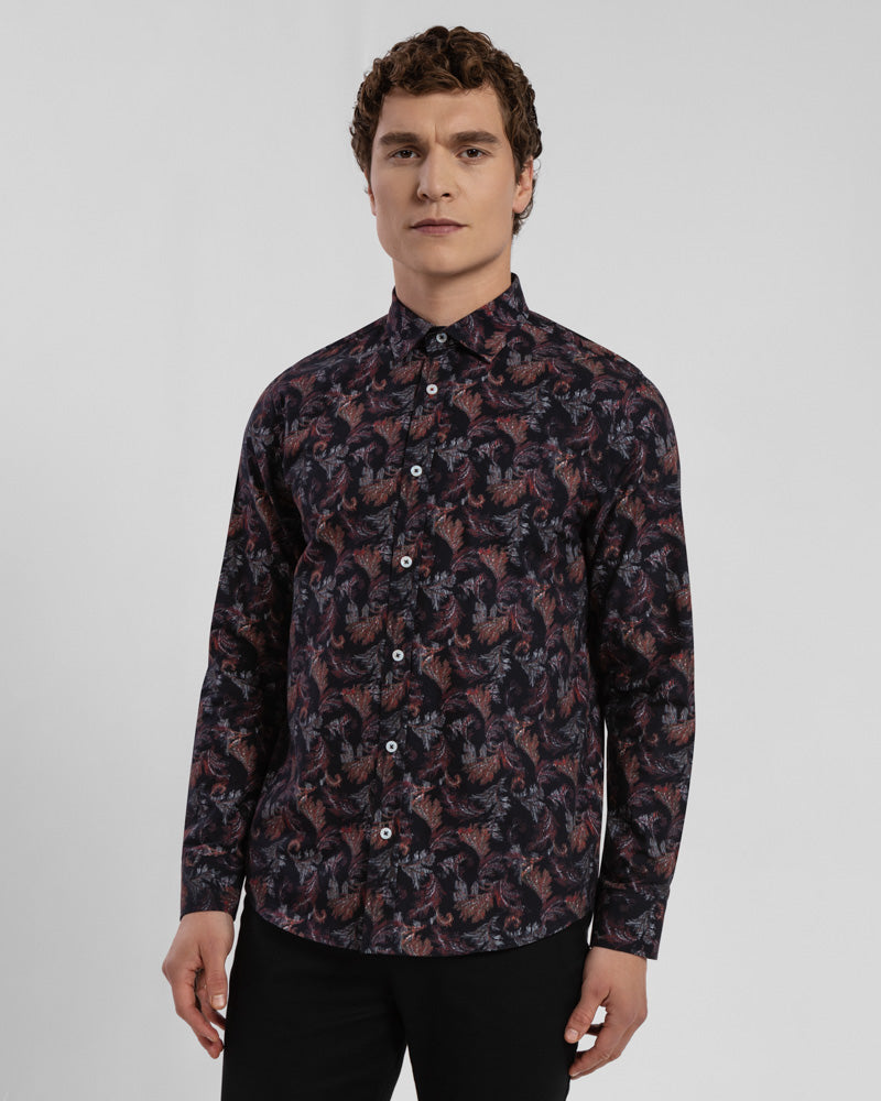 Limited Edition Seasonal Leaf Slim Fit Shirt