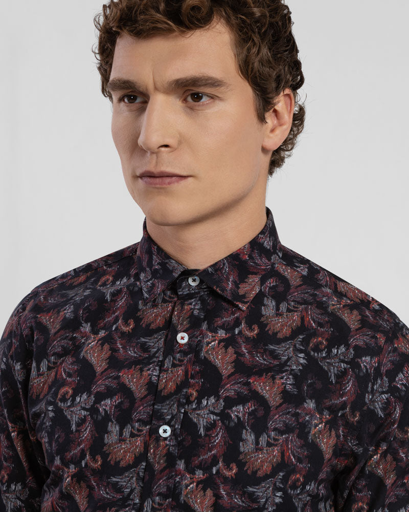 Limited Edition Seasonal Leaf Slim Fit Shirt