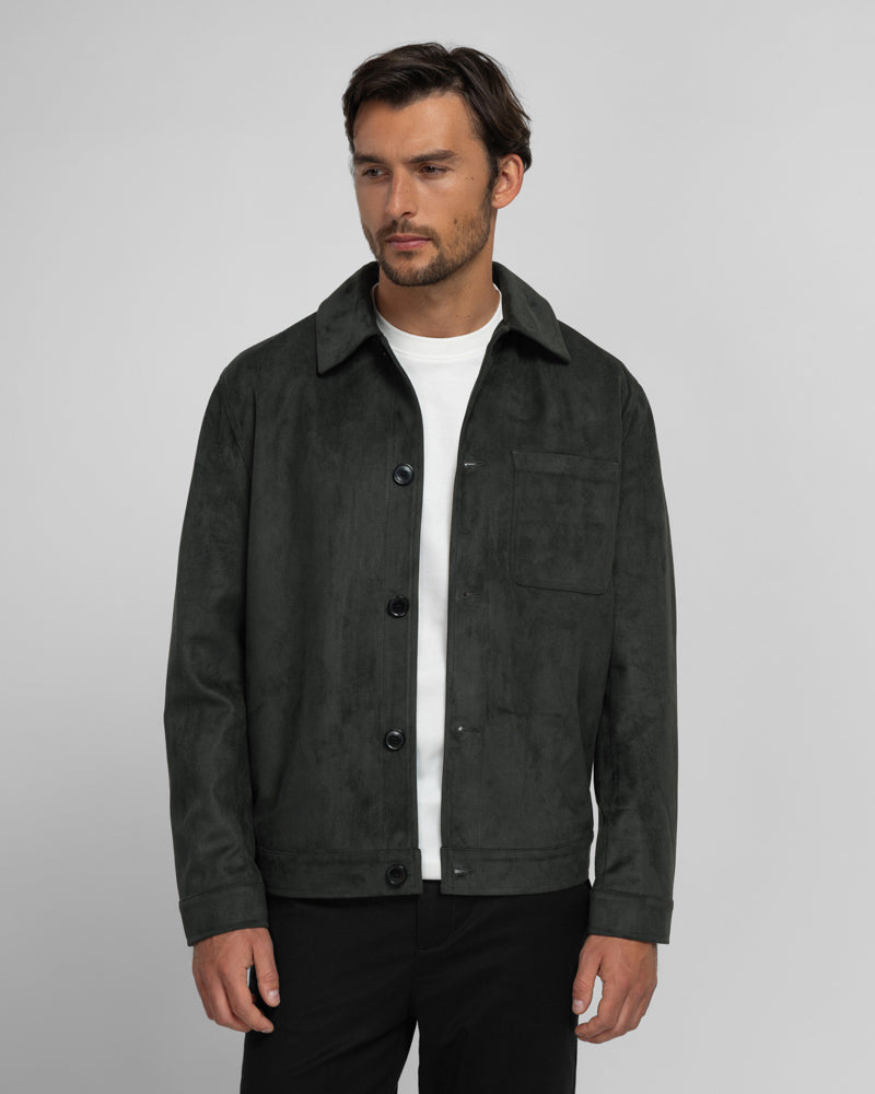 Steel & Jelly Men’s Backford Faux Suede Jacket