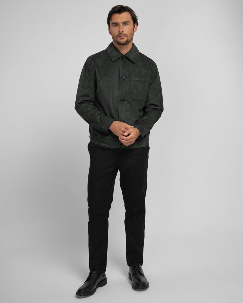 Backford - Faux Suede Jacket