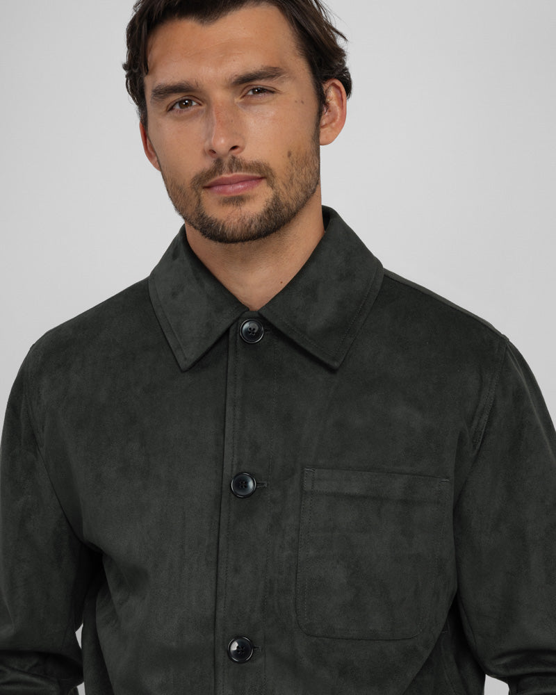 Steel & Jelly Men’s Backford Faux Suede Jacket