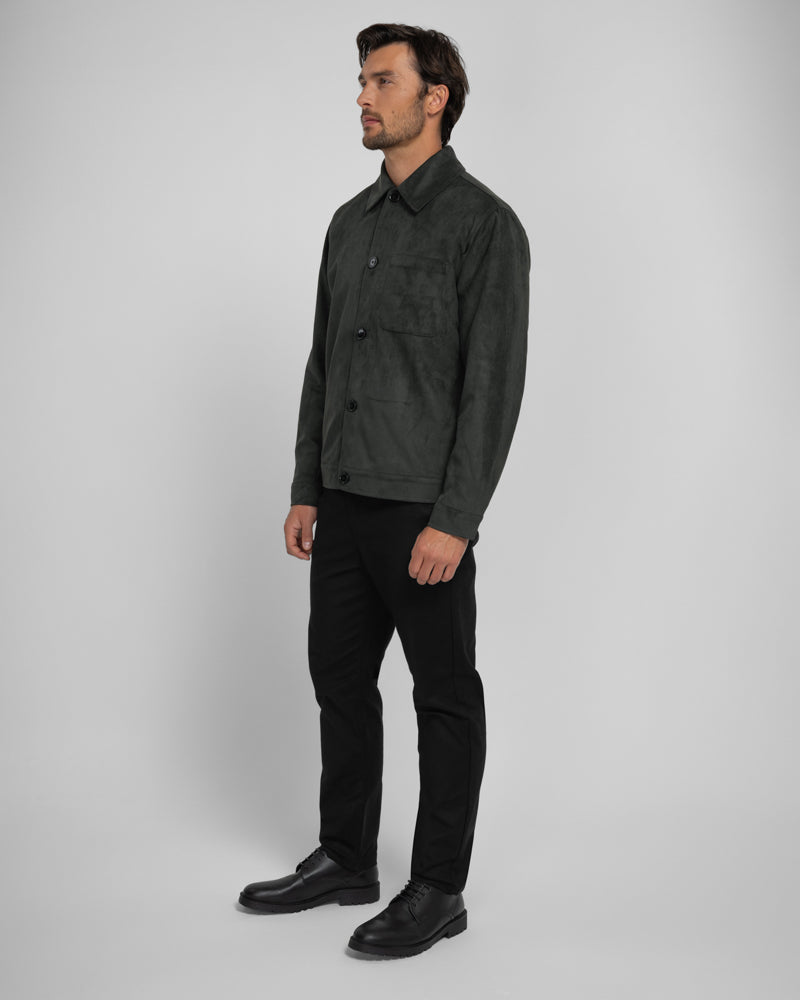 Backford - Faux Suede Jacket