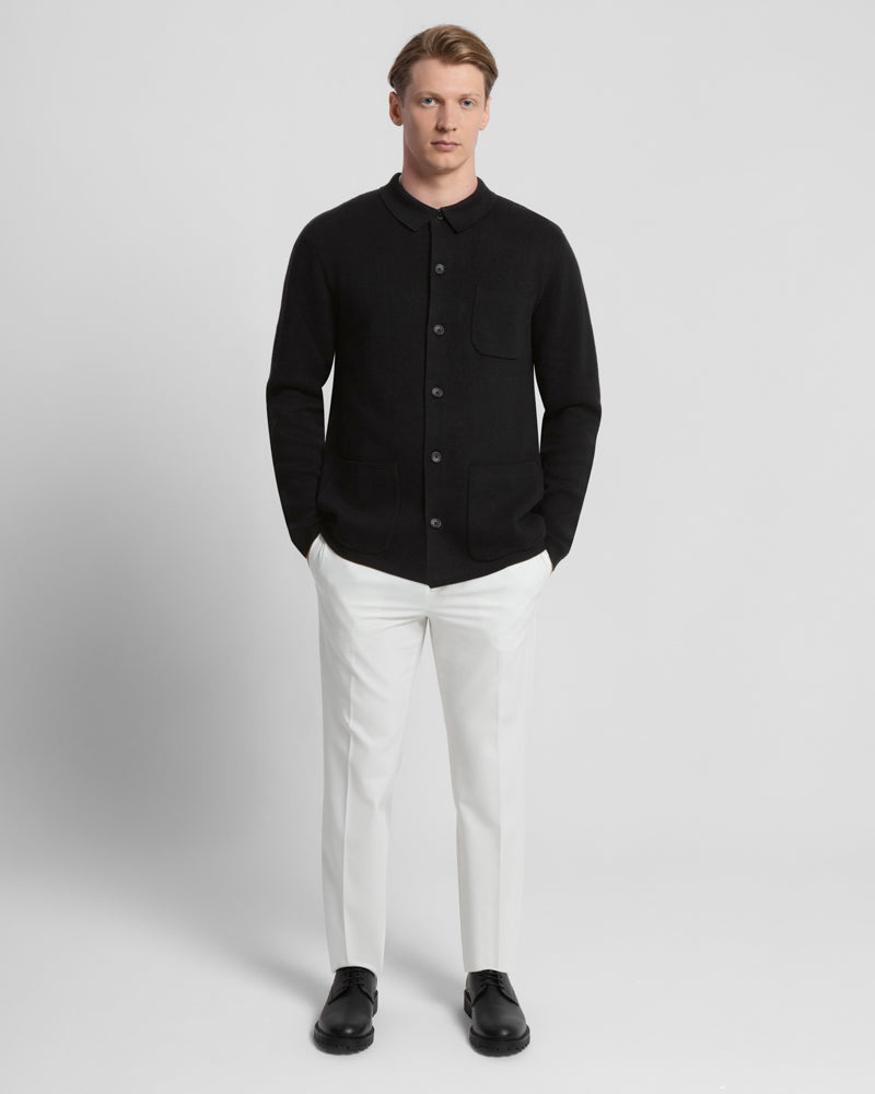 Heavy Milano Knit Overshirt