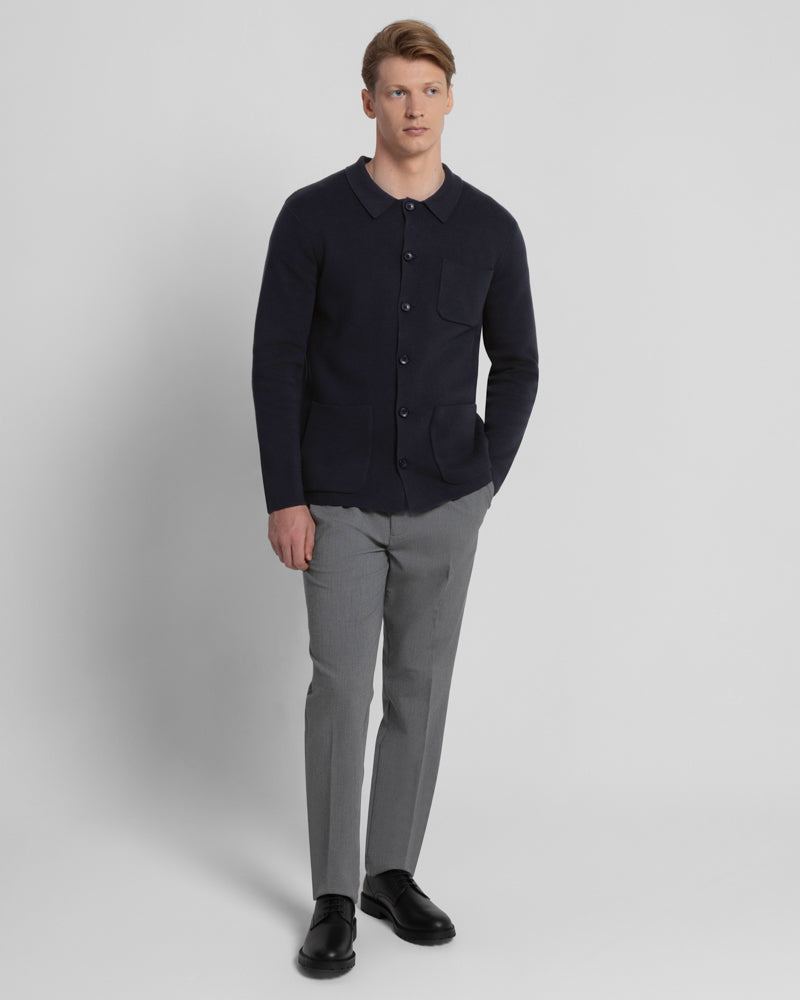 Heavy Milano Knit Overshirt