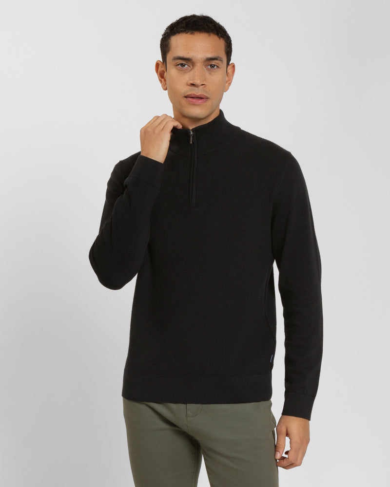 Knitted 1/4 Zip Jumper