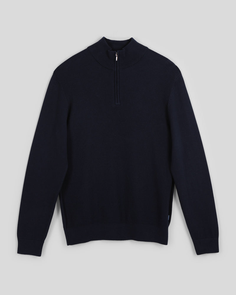 Knitted 1/4 Zip Jumper