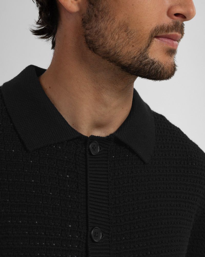 Chester - Chunky Knit Button Up Cardigan