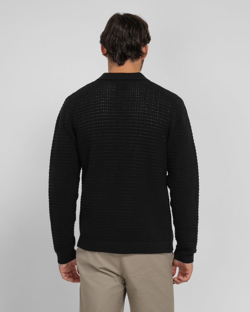 Chester - Chunky Knit Button Up Cardigan