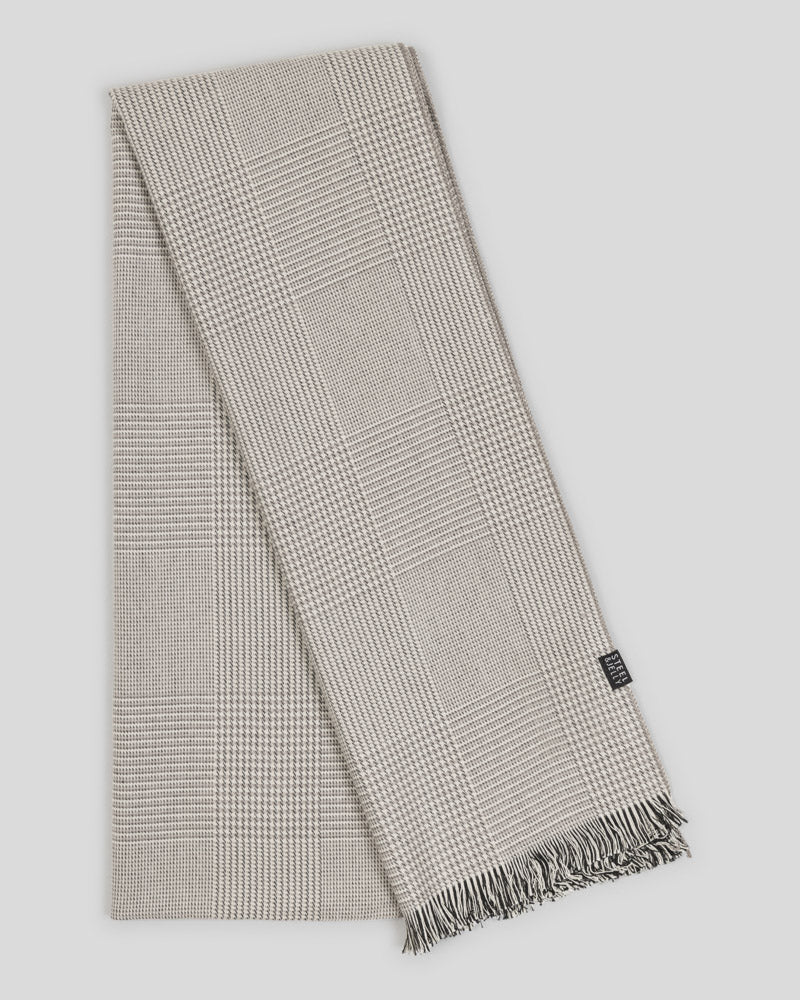 Steel & Jelly Men’s Duncton Stone Check Scarf