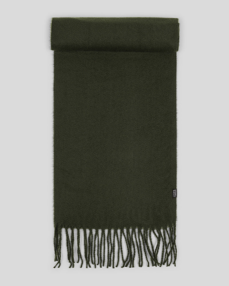 Steel & Jelly Men’s Milland Herringbone Flat Cap & Soft-Touch Scarf Set