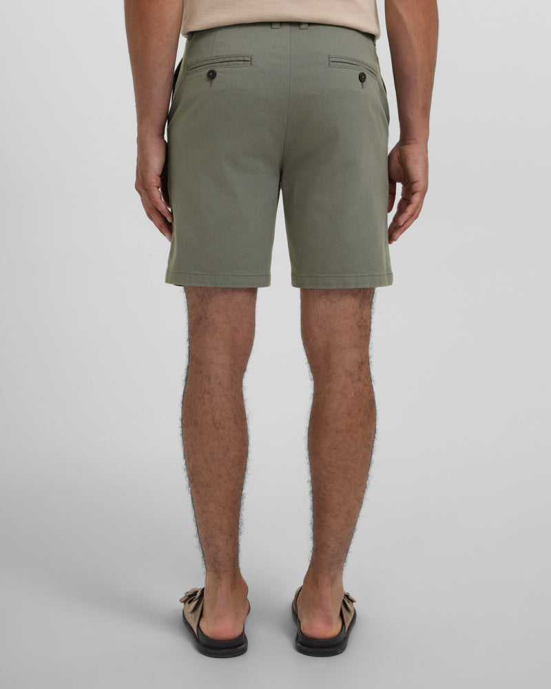 Slim Fit Cotton Stretch Chino Shorts