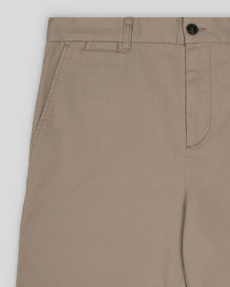 Slim Fit Cotton Stretch Chino Shorts