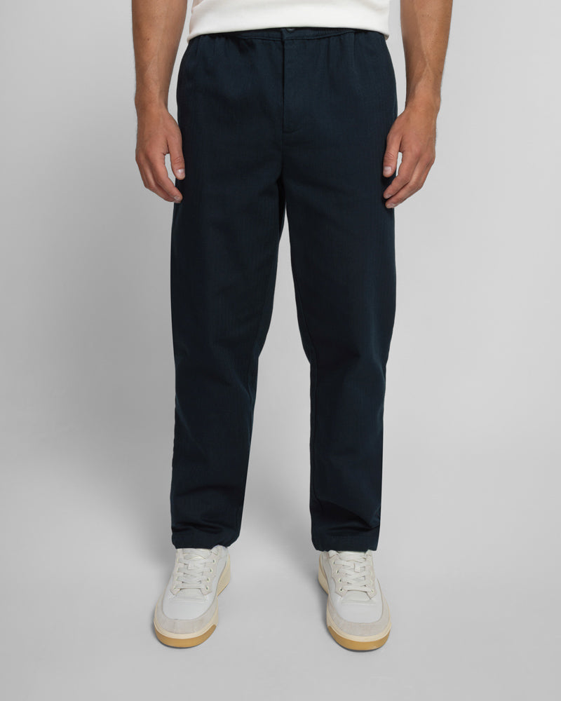 Farndon - Herringbone Drawstring Trouser