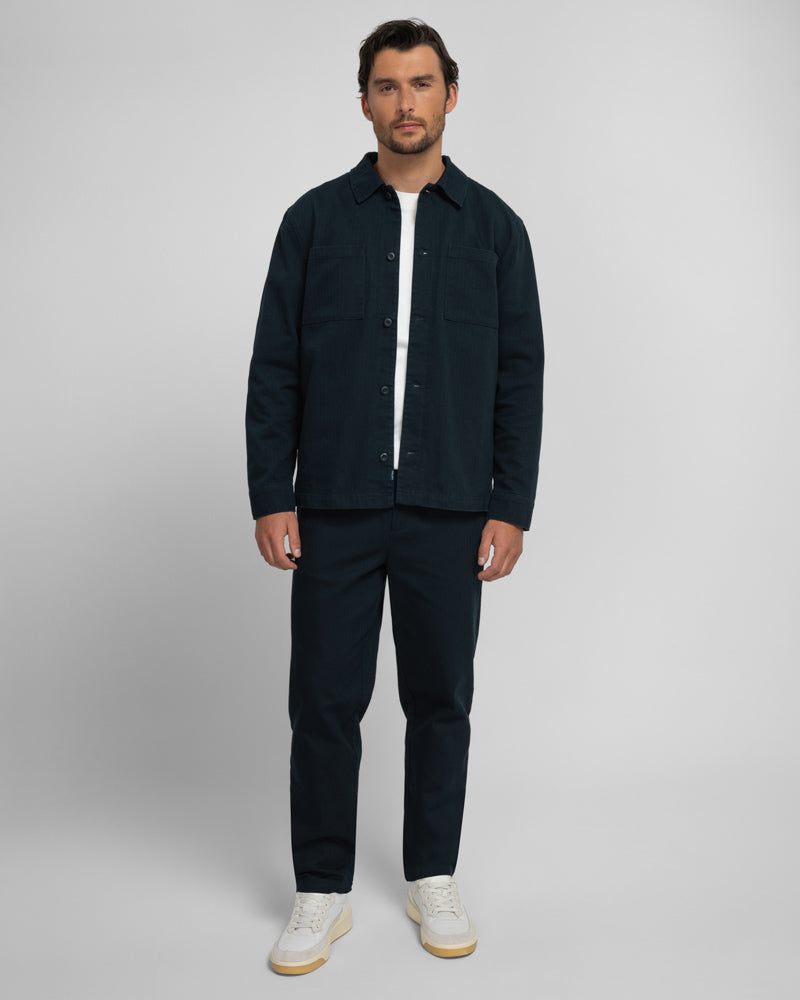 Farndon - Herringbone Drawstring Trouser