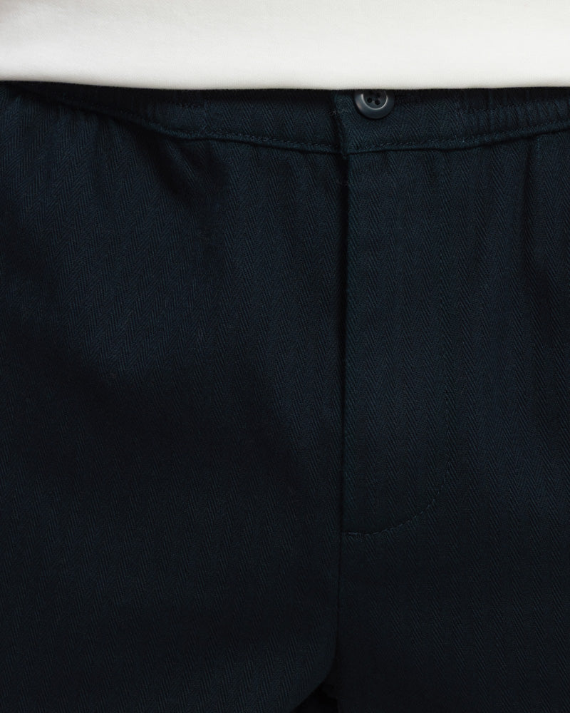 Farndon - Herringbone Drawstring Trouser