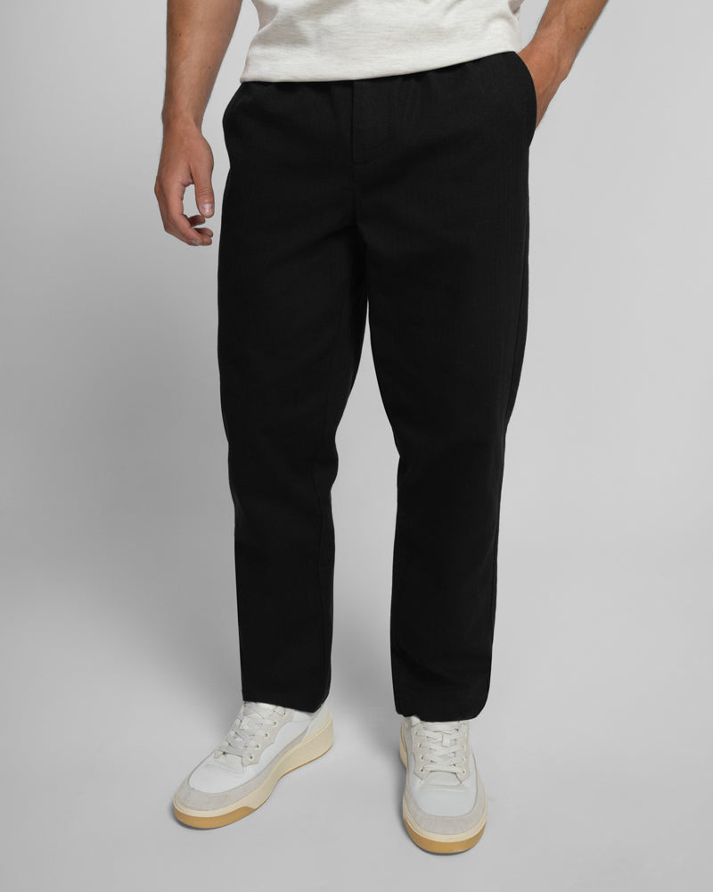 Farndon - Herringbone Drawstring Trouser