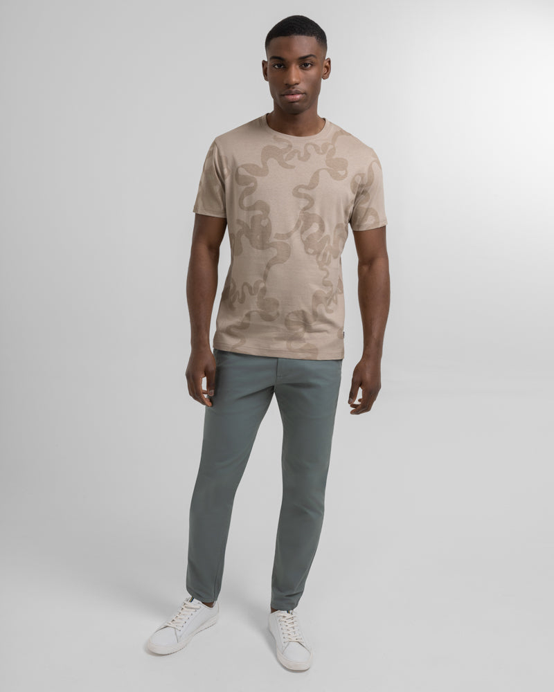 Abstract Print T-Shirt