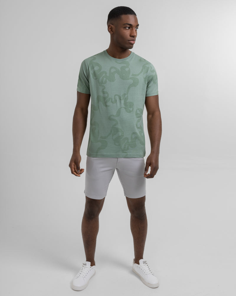 Abstract Print T-Shirt