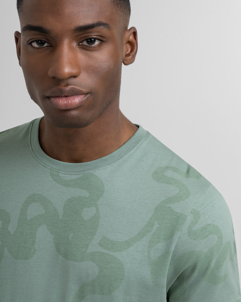 Abstract Print T-Shirt