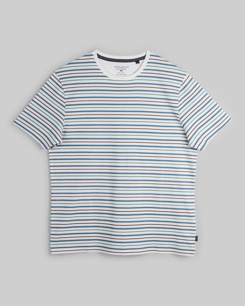 Off White Striped T-Shirt